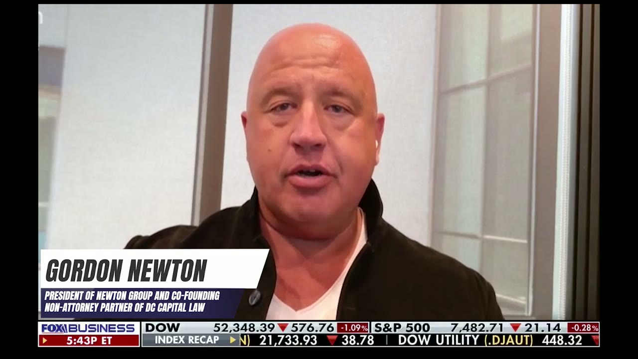 Gordon Newton interviewed on Fox Business